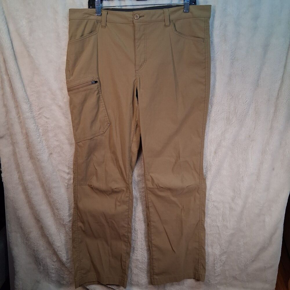 Eddie Bauer Cargo Pants Mens 36x30 Tan Inseam 29
